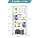 preview thumbnail 133 of 165, Glass Display Cabinet with Doors & Locks, Acrylic Shelves, Floor Standing Storage Showcase for Home or Office