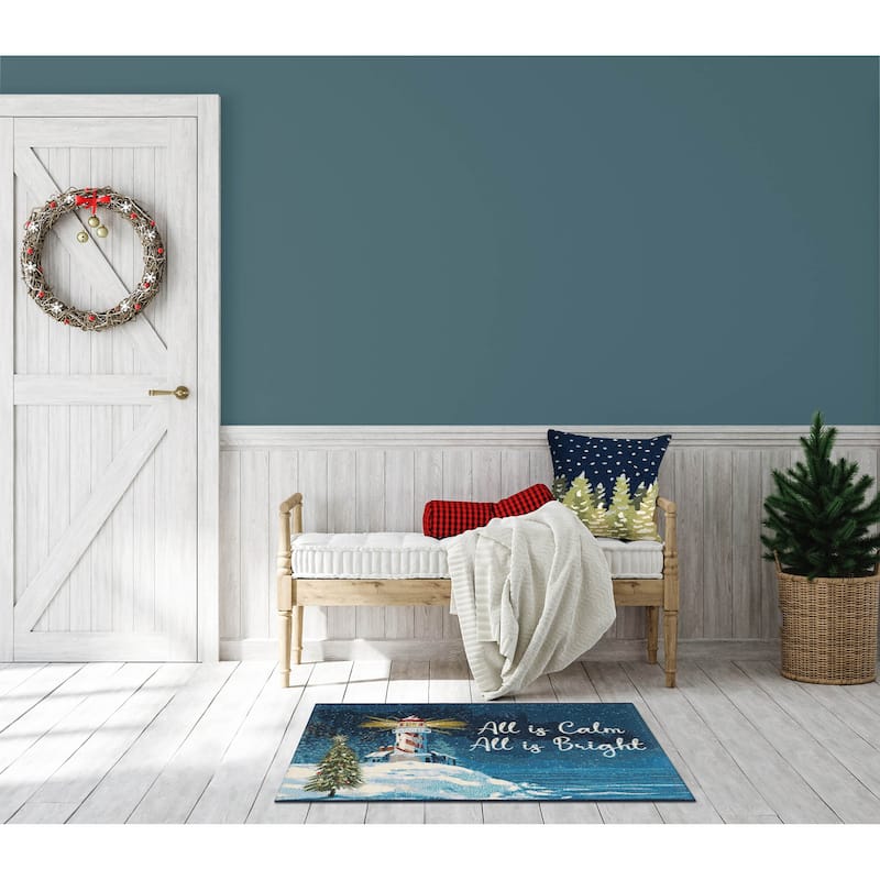 Liora Manne Esencia All Is Calm Indoor/Outdoor Mat