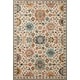 preview thumbnail 8 of 37, Alexander Home Megan Floral Hand-Hooked 100% Wool Area Rug 5' x 7' 6" - Ivory / Multi