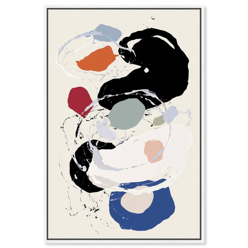 Dalio II Canvas by Art Remedy - White - 36" x 54"