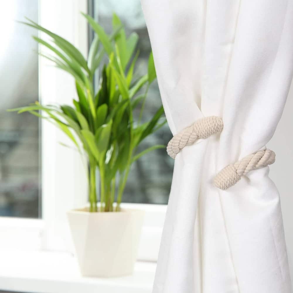 Elegant Rope Curtain Tie Backs Decorative Holdbacks
