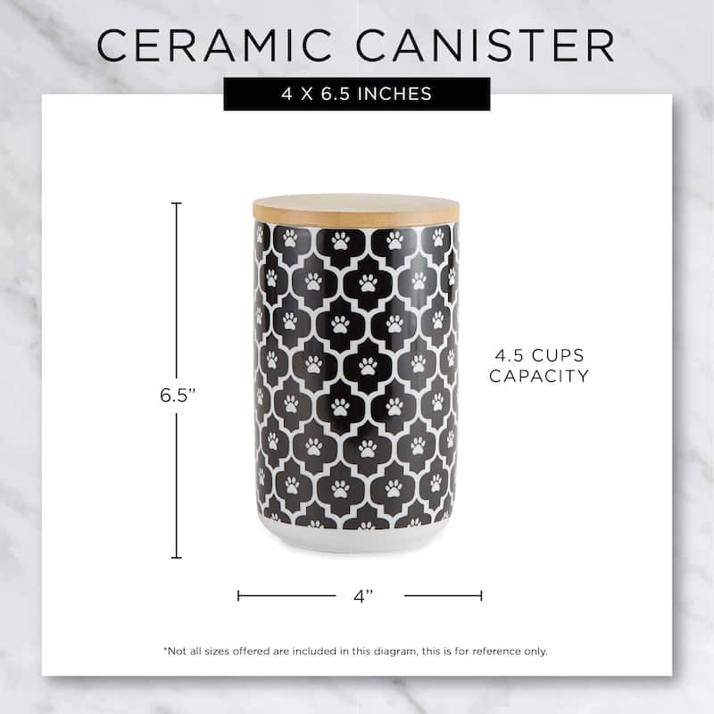 Bone Dry Ceramic Treat Canister