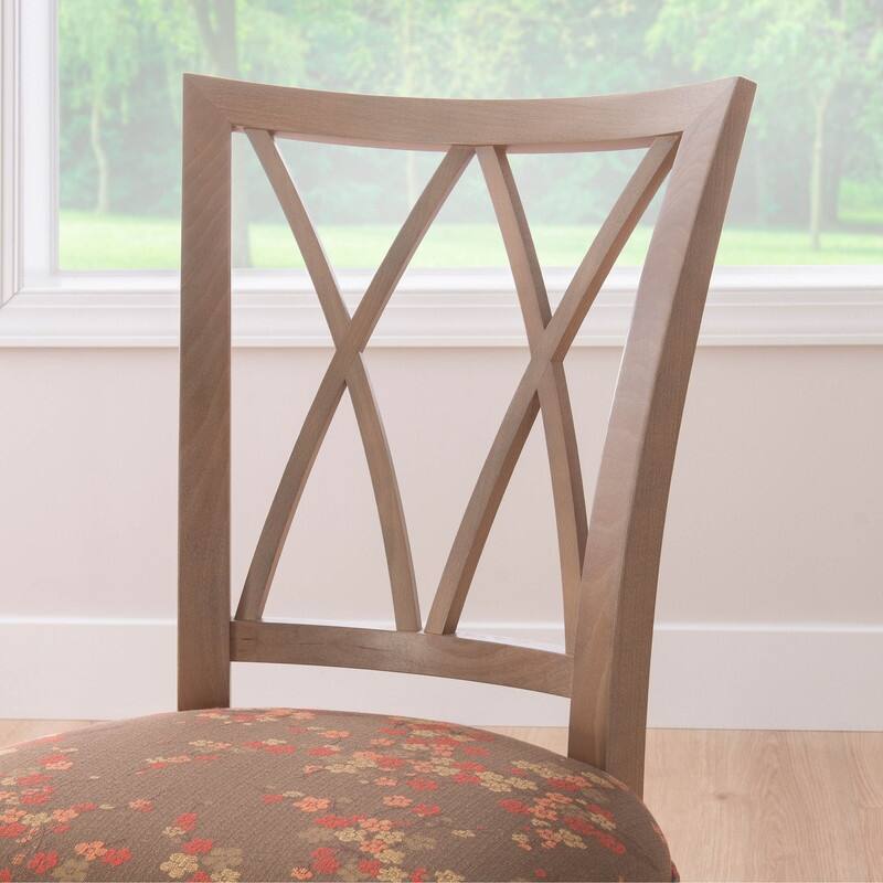 Osborne Natural Solid Wood Farmhouse Side Dining Chair