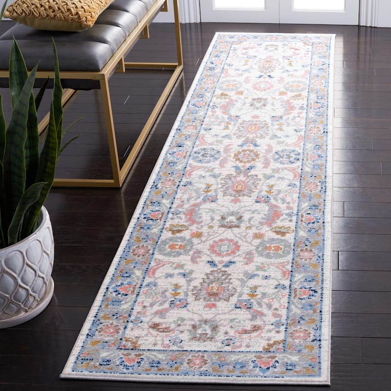SAFAVIEH Bayside Machine Washable Shweta Oriental Rug
