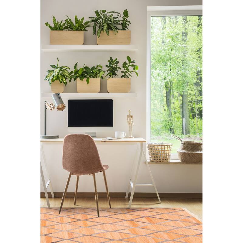 Ankara FW Copper Kilim 5'1" x 8'0" - 5'1 x 8'0