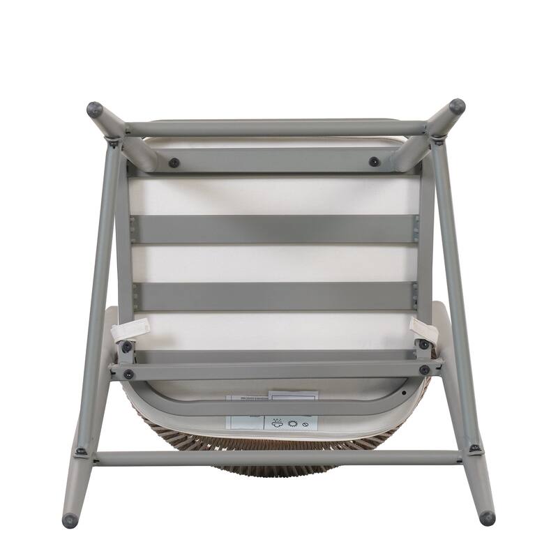 Christopher Knight Home - Beverly Outdoor Counter Stools with Scallop Backrest (Set of 4) - Iron