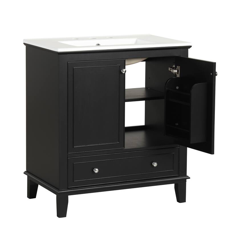 Multi-functional Bathroom Cabinet with Sink Combo