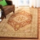 preview thumbnail 2 of 20, SAFAVIEH Handmade Heritage Aja Traditional Oriental Wool Rug 3' x 5' - Rust/Gold - Rectangle