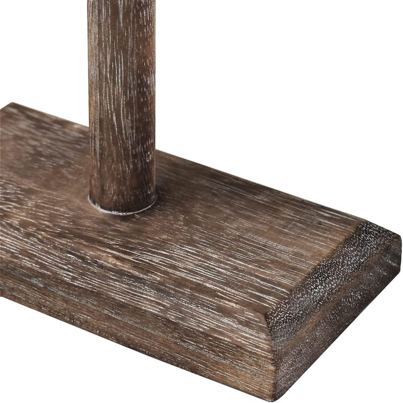 Antique Wooden Display Jewelry Accessory Stand - S