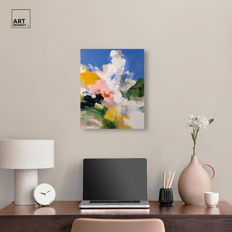 Clouds and Color II Canvas by Art Remedy, Gallery Wrapped