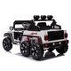 preview thumbnail 30 of 58, 24V 4WD Ride-On Truck for Kids, Remote Control, Spacious Rear Storage, Bluetooth, LED Lights, 4 Motors, Soft Start, for Kids