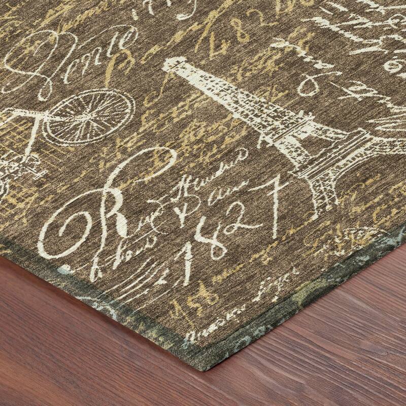 Machine Washable Indoor/ Outdoor Paris Chic Chantille Rug