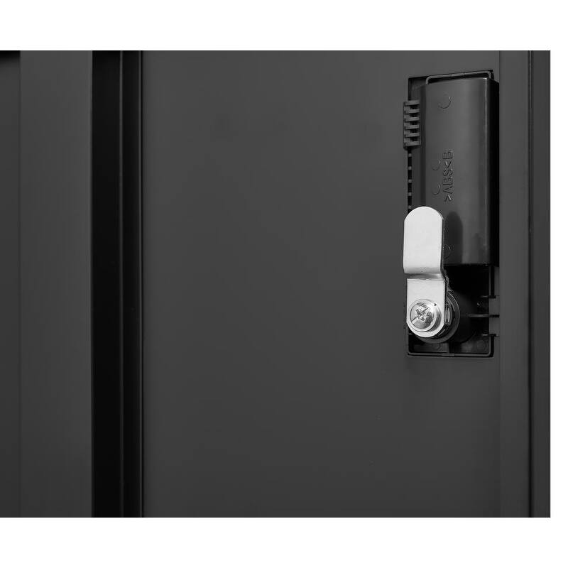 6-Door Metal Employee Storage Locker with Card Slot for Office,Gym,School