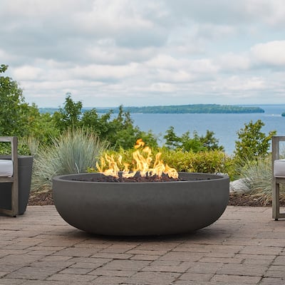 Bryce 48" Propane Fire Bowl Made in the USA by Real Flame