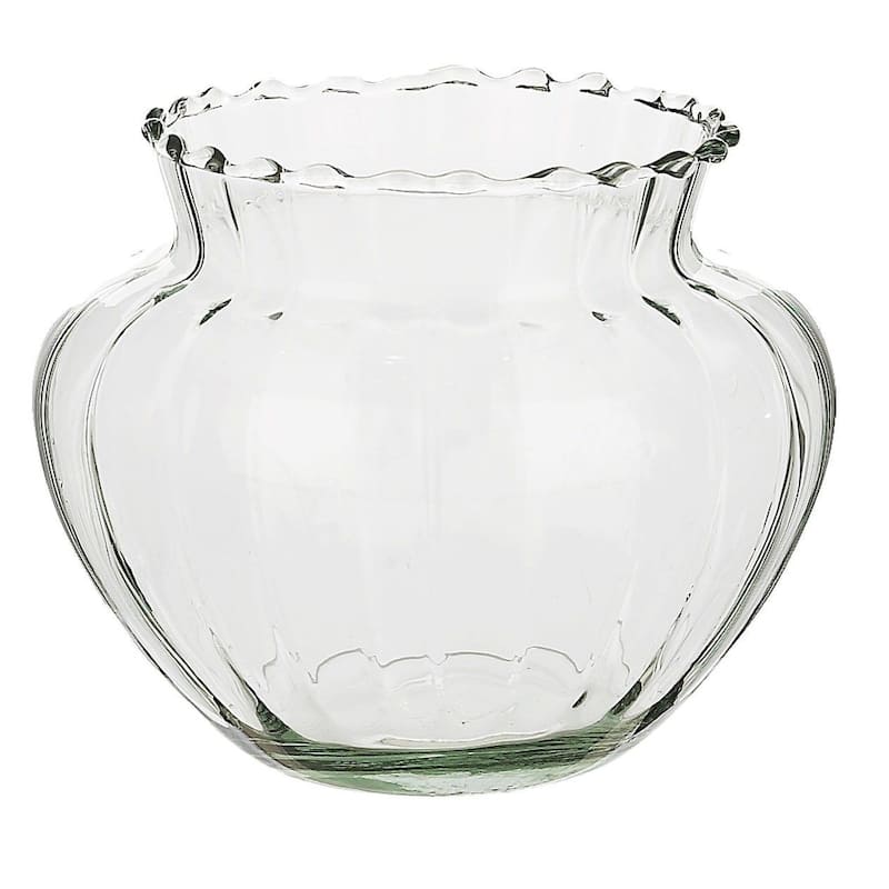 Rio Cache Optic Clear Vase - Clear