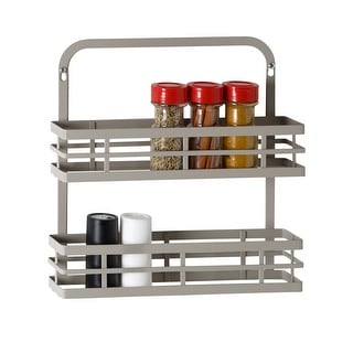 Hook over door spice rack store