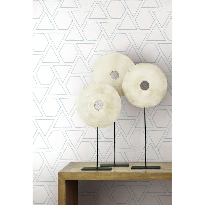 Seabrook Designs Beach House Sun Shapes Unpasted Wallpaper