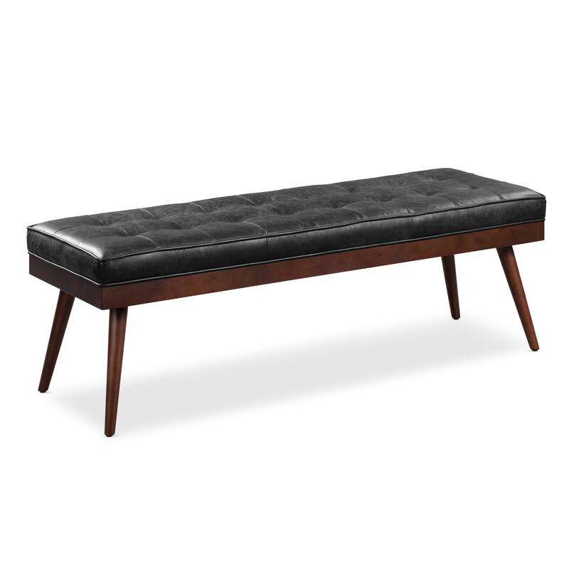 Poly & Bark Luca Bench - Full Grain Genuine Italian Leather