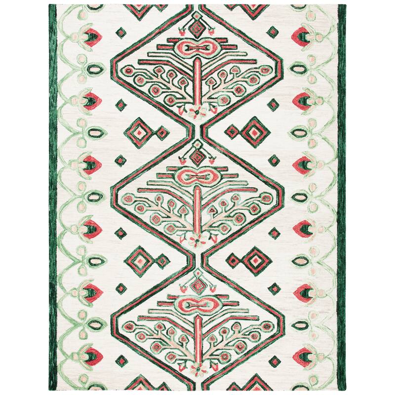 SAFAVIEH Handmade Aspen Giuseppina Boho Tribal Wool Rug