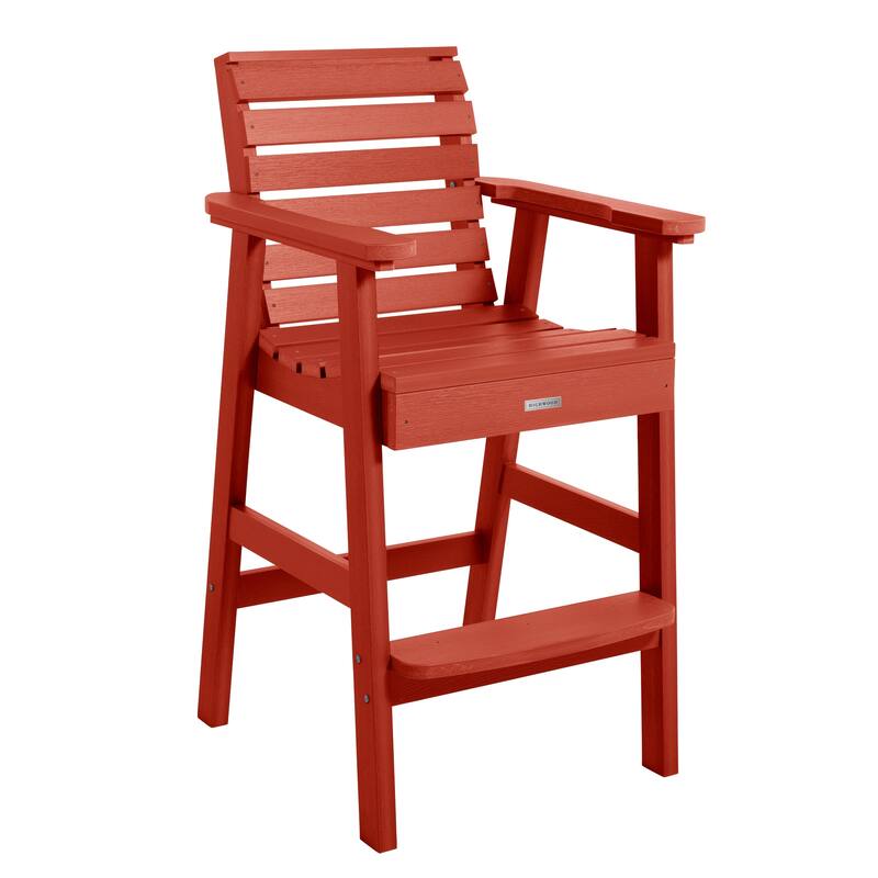HIGHWOOD Weatherly Bar Height Armchair - Rustic Red