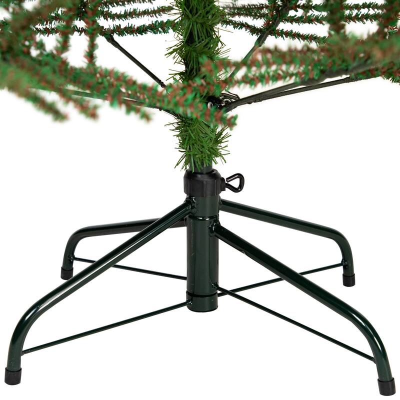 Medium Two-Tone Warsaw Twig Artificial Christmas Tree - 6' - Unlit - 6 Foot
