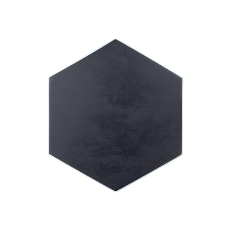 Honeycomb Hexagon 9 in. x 10 in. Glazed Porcelain Wall and Floor Tile