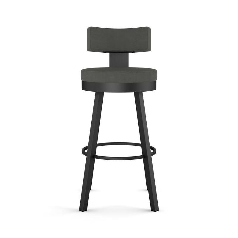 Amisco Morgan Swivel Counter and Bar Stool