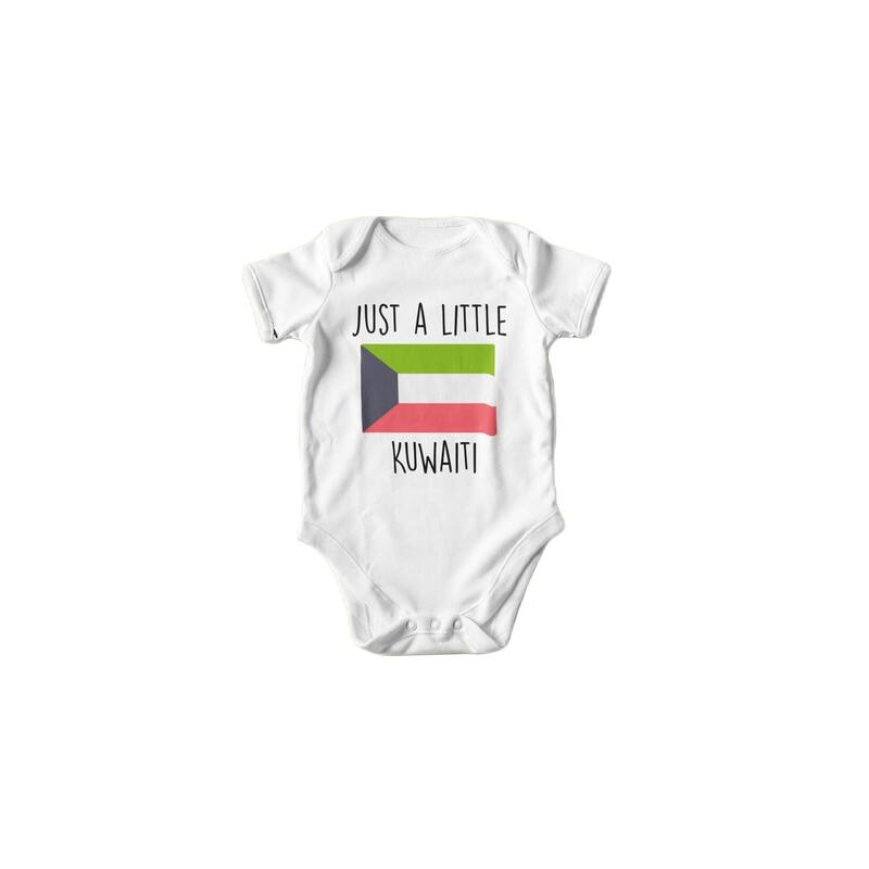 Kuwait - Baby Boy Girl Clothes Infant Bodysuit Funny Cute Newborn - Natural - Newborn