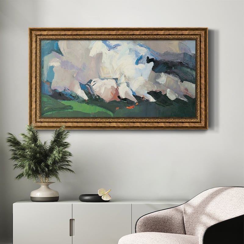 Meadow Valley Fire Premium Framed Canvas- Ready to Hang