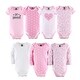 preview thumbnail 3 of 4, The Peanutshell Floral Love 23-Piece Baby Layette Girl Clothing Gift Set, 0-3 Months