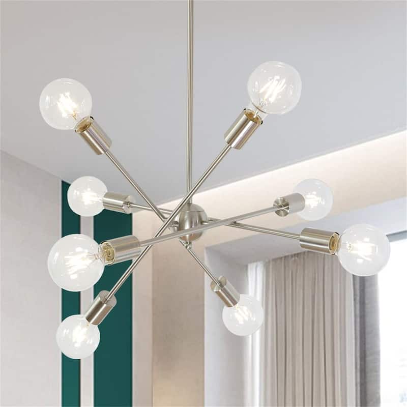 Statement Two-Tone Sputnik Chandelier