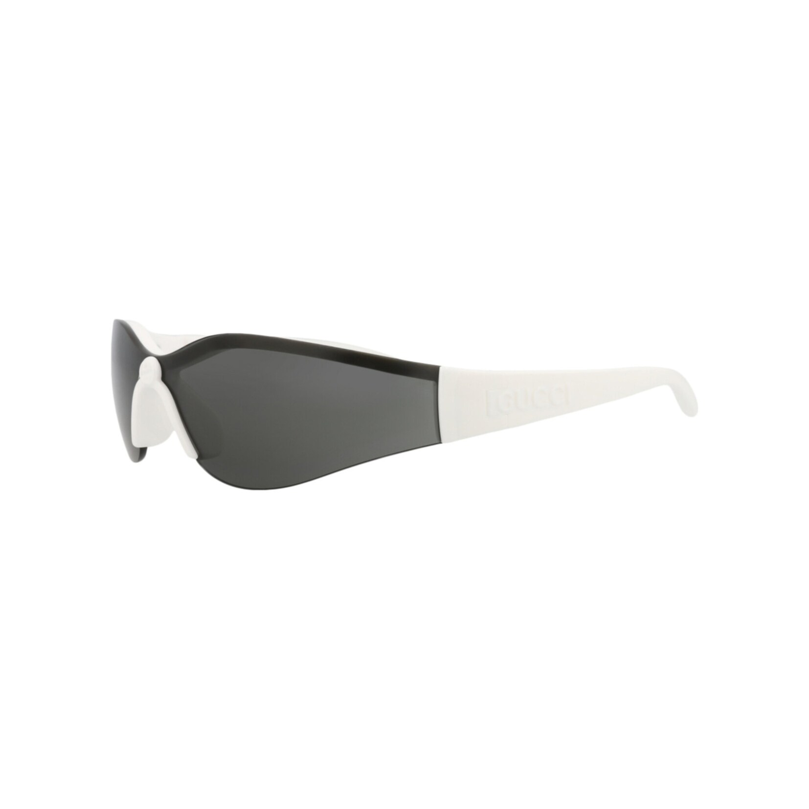 Gucci Shield-Frame Injection Sunglasses Grey Unisex-Adult Gucci Shield-Frame Injection Sunglasses - Overstock - 43212749 main image 3