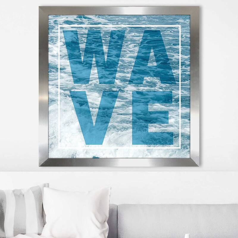 "WAVE (Square)" Print on Acrylic