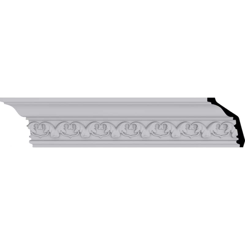 Irwin Crown Moulding - 3 1/8"H x 2 3/8"P x 3 7/8"F x 94 1/2"L