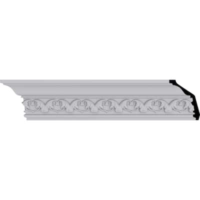 Irwin Crown Moulding - 3 1/8"H x 2 3/8"P x 3 7/8"F x 94 1/2"L