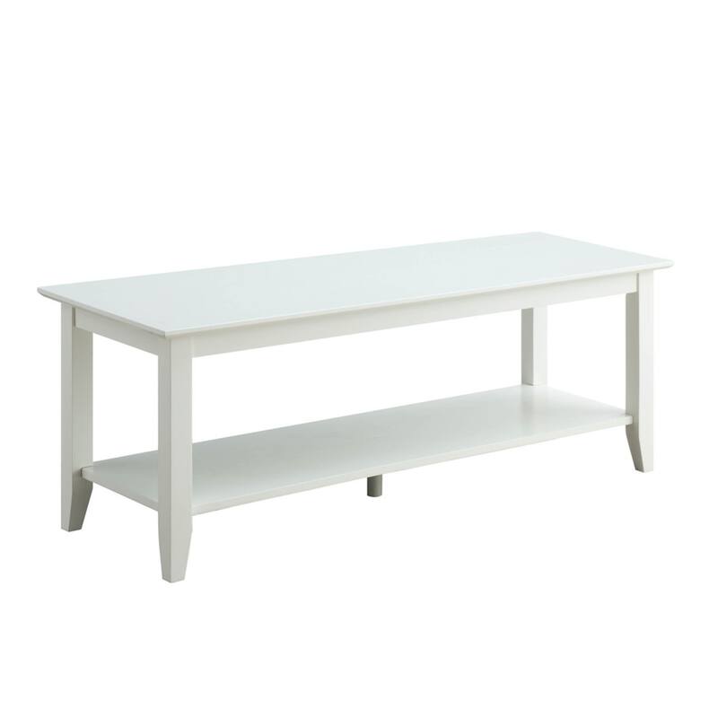 Convenience Concepts American Heritage Coffee Table with Shelf