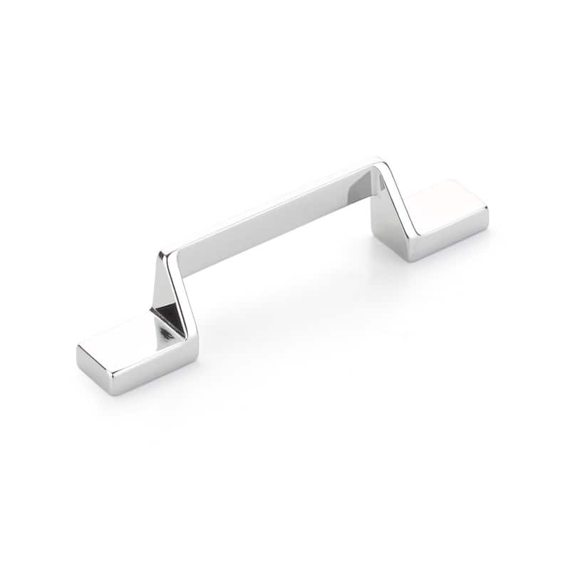 Schaub and Company San Marco 3-3/4" Center to Center Modern Angled - Polished Chrome