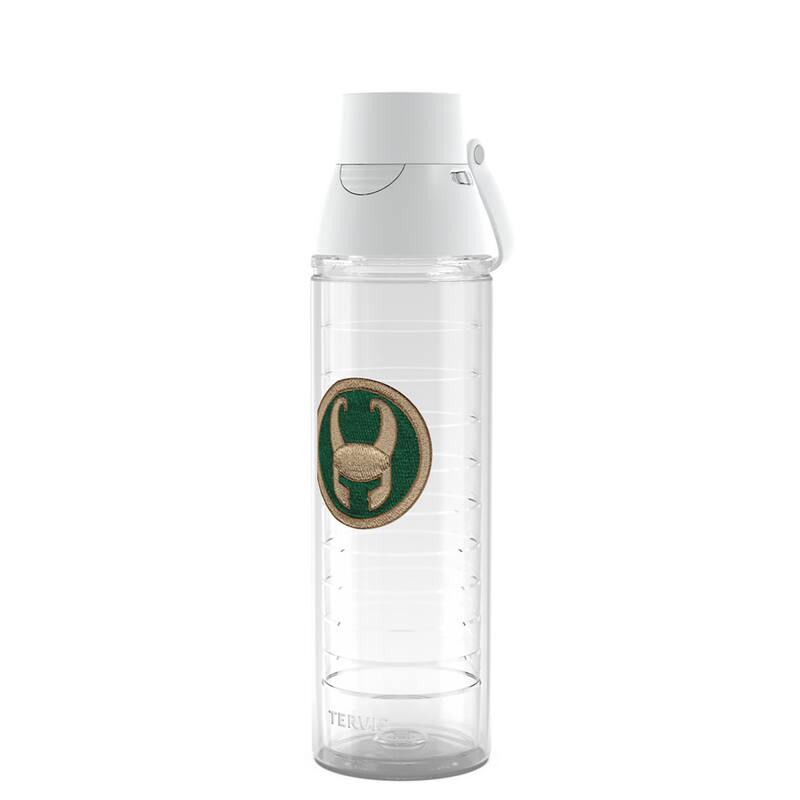 Tervis Marvel Loki Icon Made in USA Double Walled Insulated Travel Tumbler, Classic - 24oz Venture Lite Water Botle - 24oz Venture Lite Water Botle