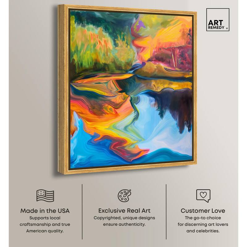 Aurora's Embrace Canvas by Art Remedy