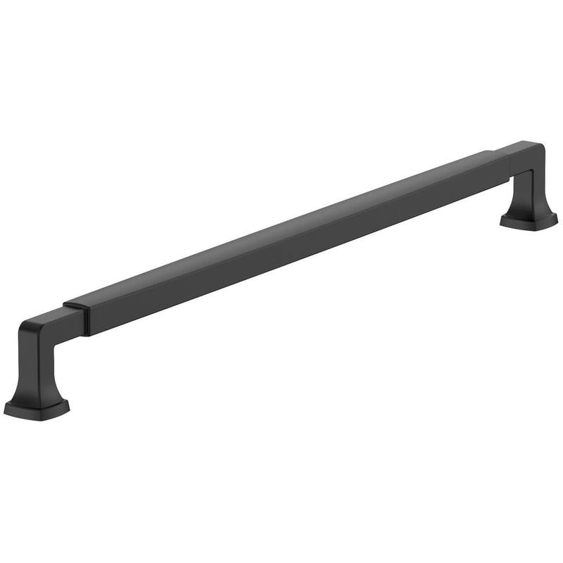 Amerock BP54061 Stature 18" Center to Center Handle Appliance Pull - Matte Black