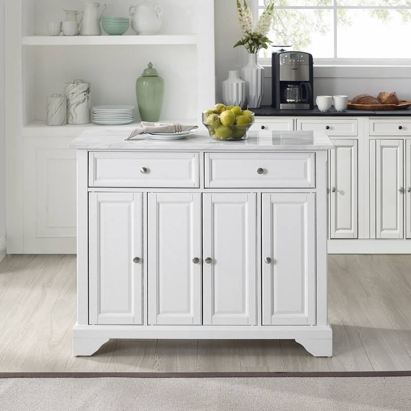Crosley Avery Kitchen Island/Cart - 18"x42.13"x36"