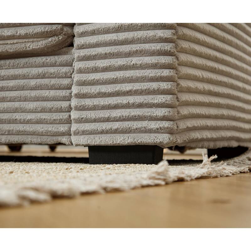 Oversized Two-Piece Couches L Shaped Sofa