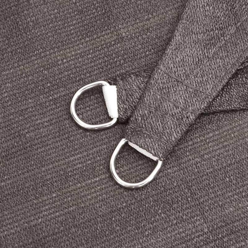 vidaXL Sun Shade Sail Patio Sun Screen with Fasteners Shade Canopy Sunshade