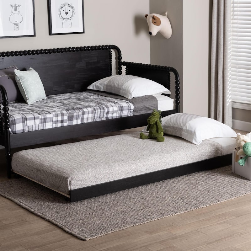 Lucera Trundle - Underbed Low-Profile Rolling Base for Daybeds and Guest Rooms