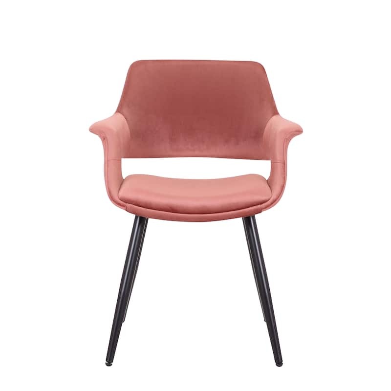 Porthos Home Fulco Velvet Mid-century Dining Chair