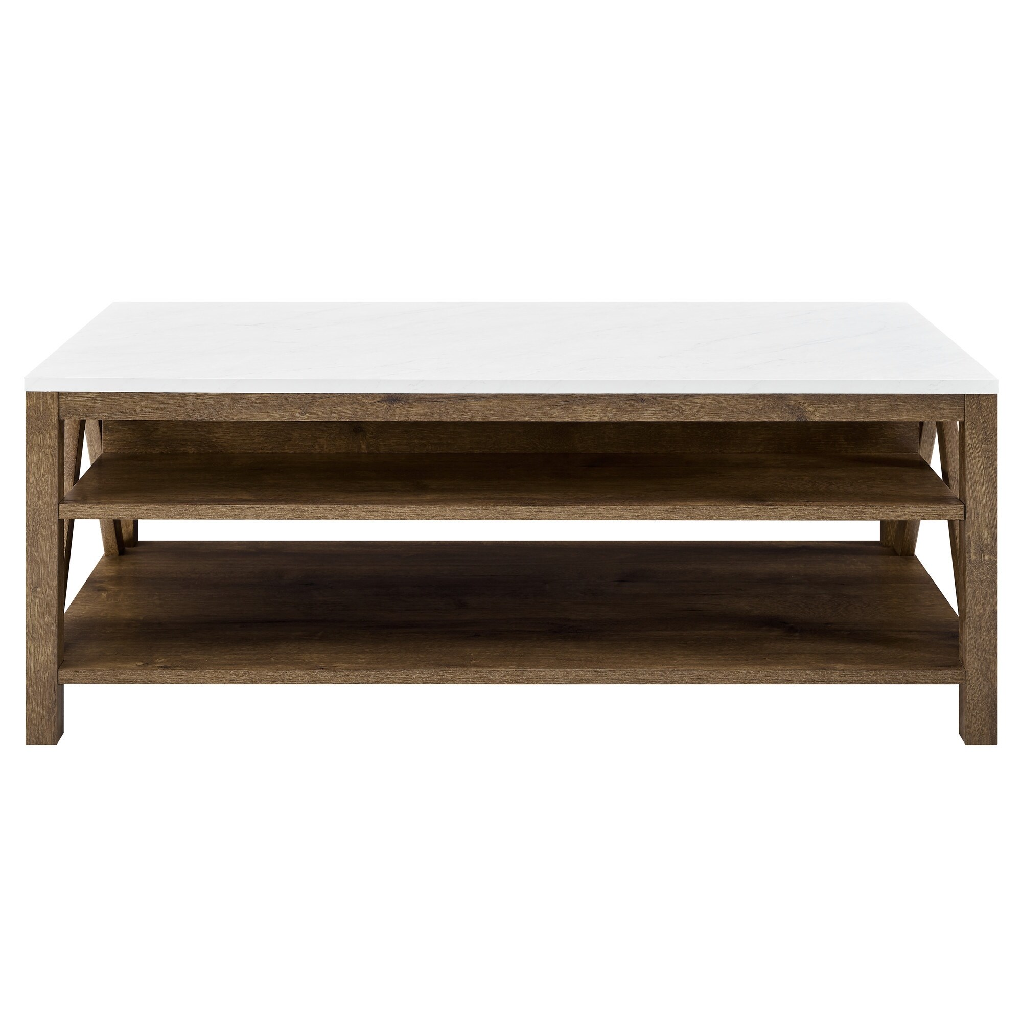 The Gray Barn Paradise Hill A Frame Coffee Table Overstock 31640798