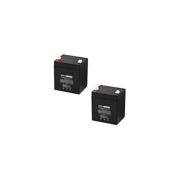 Replacement AGM SLA Battery 12V-4.5Ah 2-Pack Replacement AGM SLA Battery