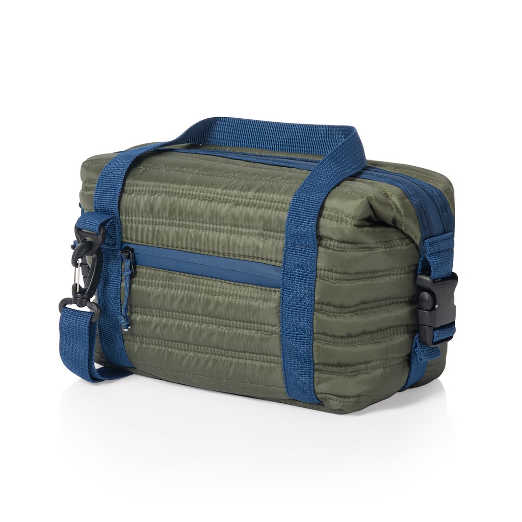 Oniva Midday Quilted Washable Insulated Lunch Bag, (Olive Green) - Green