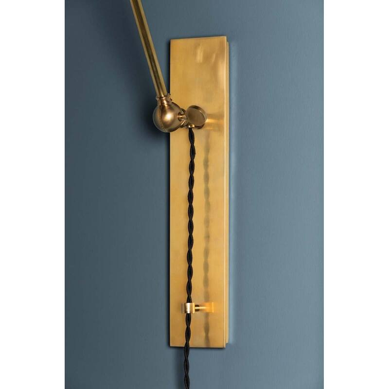 Hudson Valley Lighting Metal No.2 Single Light 23" Tall Wall Lamp