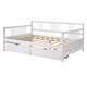 preview thumbnail 25 of 25, Full Size Daybed Wood Bed with Two Drawers